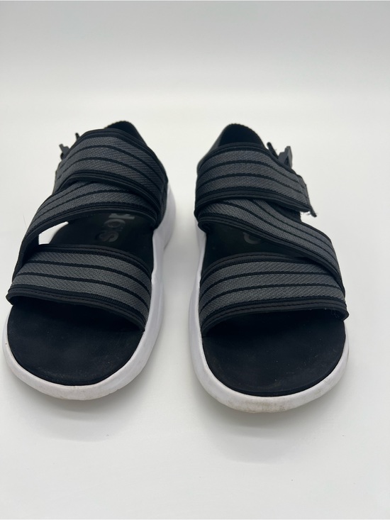 adidas Shoes - Adidas Black and Gray 90s slingback slides women size 6